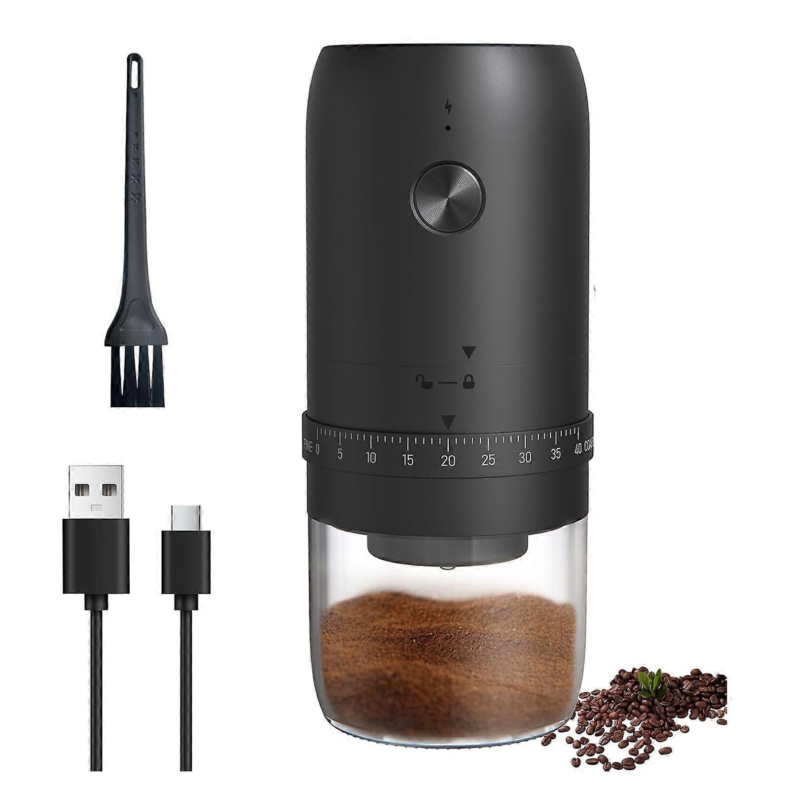 Rechargeable Electric Coffee Grinder 40 Settings | HomeAndLiving
