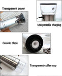Electric Coffee Grinder Portable Bean Grinder | Home & Living