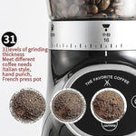 Electric Coffee Grinder 31-Stage Bean Mill | Home & Living