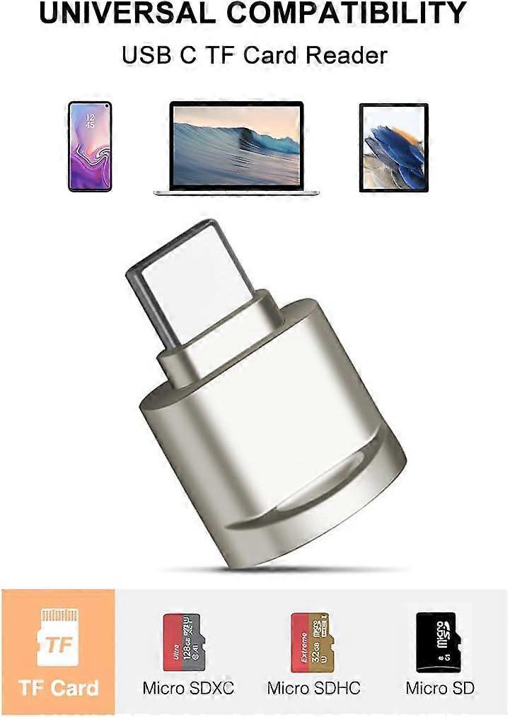 USB-C SD Card Reader Micro SD Adapter | Home & Living - 4