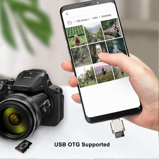 USB-C SD Card Reader Micro SD Adapter | Home & Living