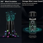 Mini HEPA Air Purifier Small Spaces Black | Home & Living