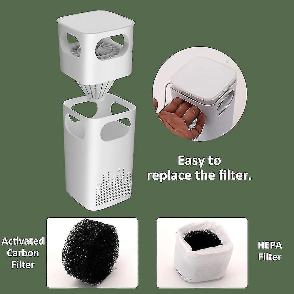 Mini HEPA Air Purifier Bedroom Car Desktop | Home & Living