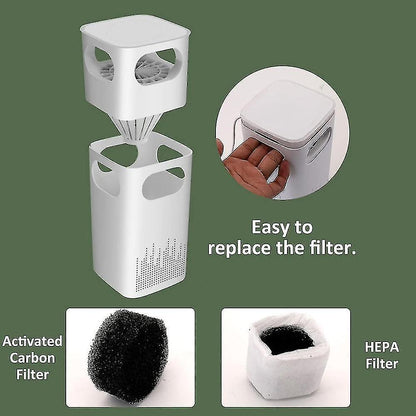 Mini HEPA Air Purifier Bedroom Car Desktop | Home & Living