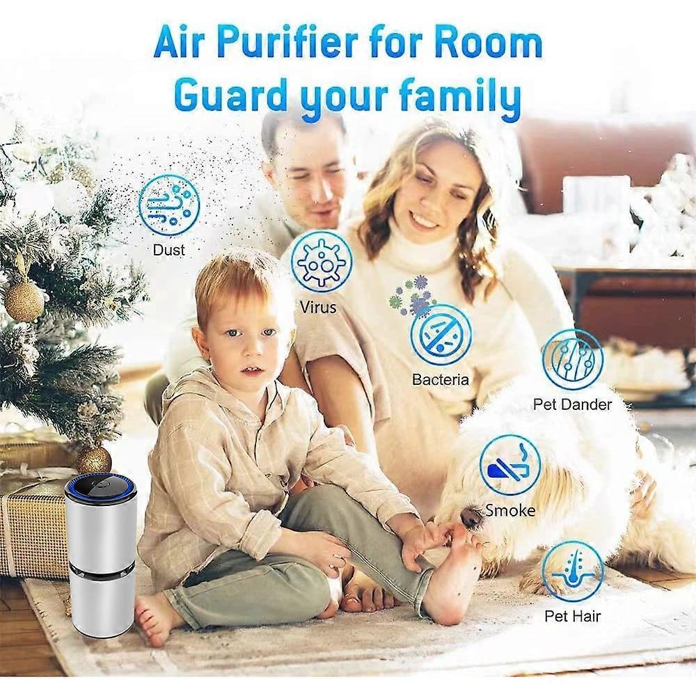 Portable Air Purifier Car Bedroom Home Compact | Home & Living - 4