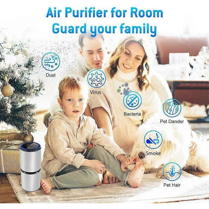 Portable Air Purifier Car Bedroom Home Compact | Home & Living - 4