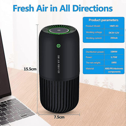 HEPA Air Purifier Car Office Smoke Dust Remover | Home & Living - 2
