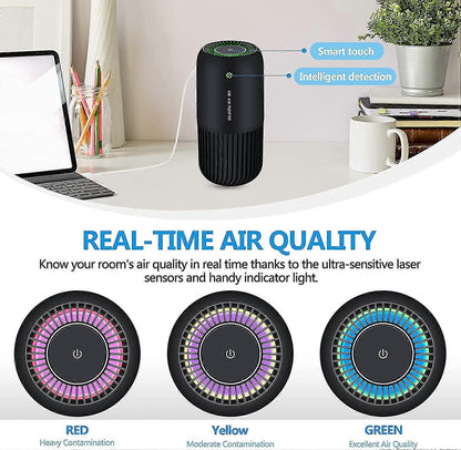 HEPA Air Purifier Car Office Smoke Dust Remover | Home & Living - 3