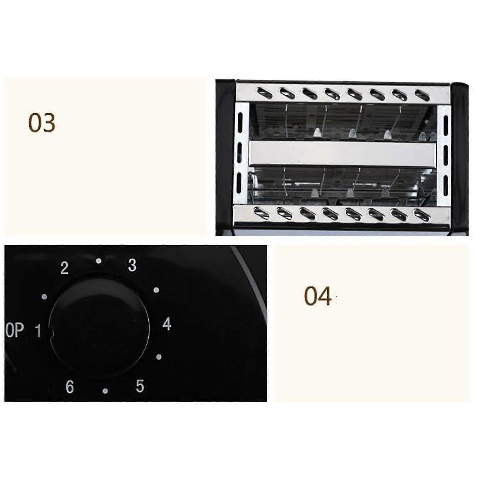 2-Slice Wide Slot Stainless Steel Toaster | Home & Living - 4