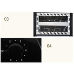 2-Slice Wide Slot Stainless Steel Toaster | Home & Living