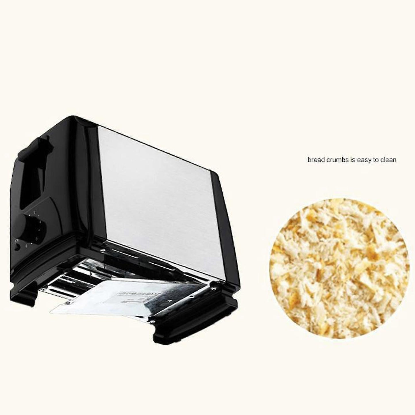 2-Slice Wide Slot Stainless Steel Toaster | Home & Living - 5