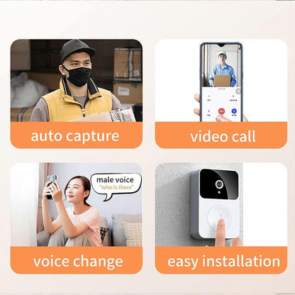 WiFi Video Doorbell Camera 1080p HD | Home & Living