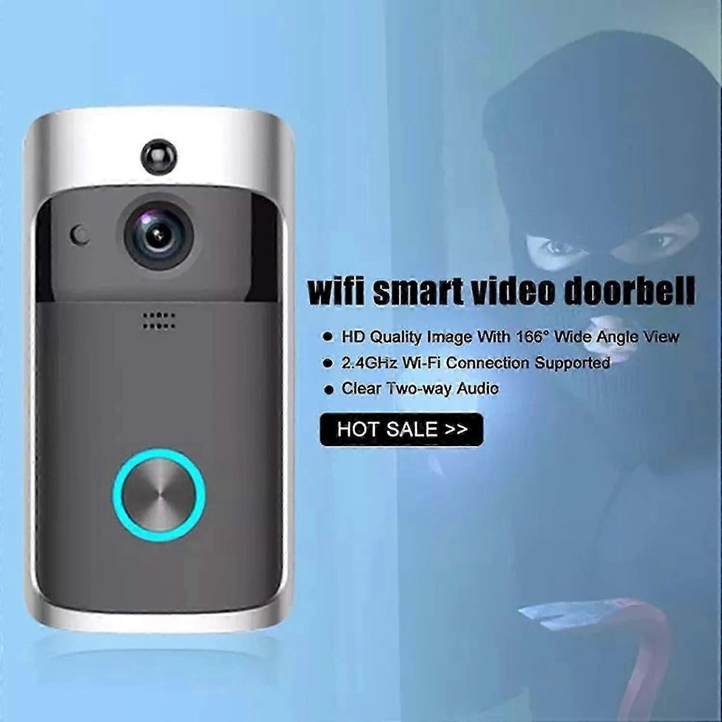 Wireless Video Doorbell Camera Chime | Home & Living