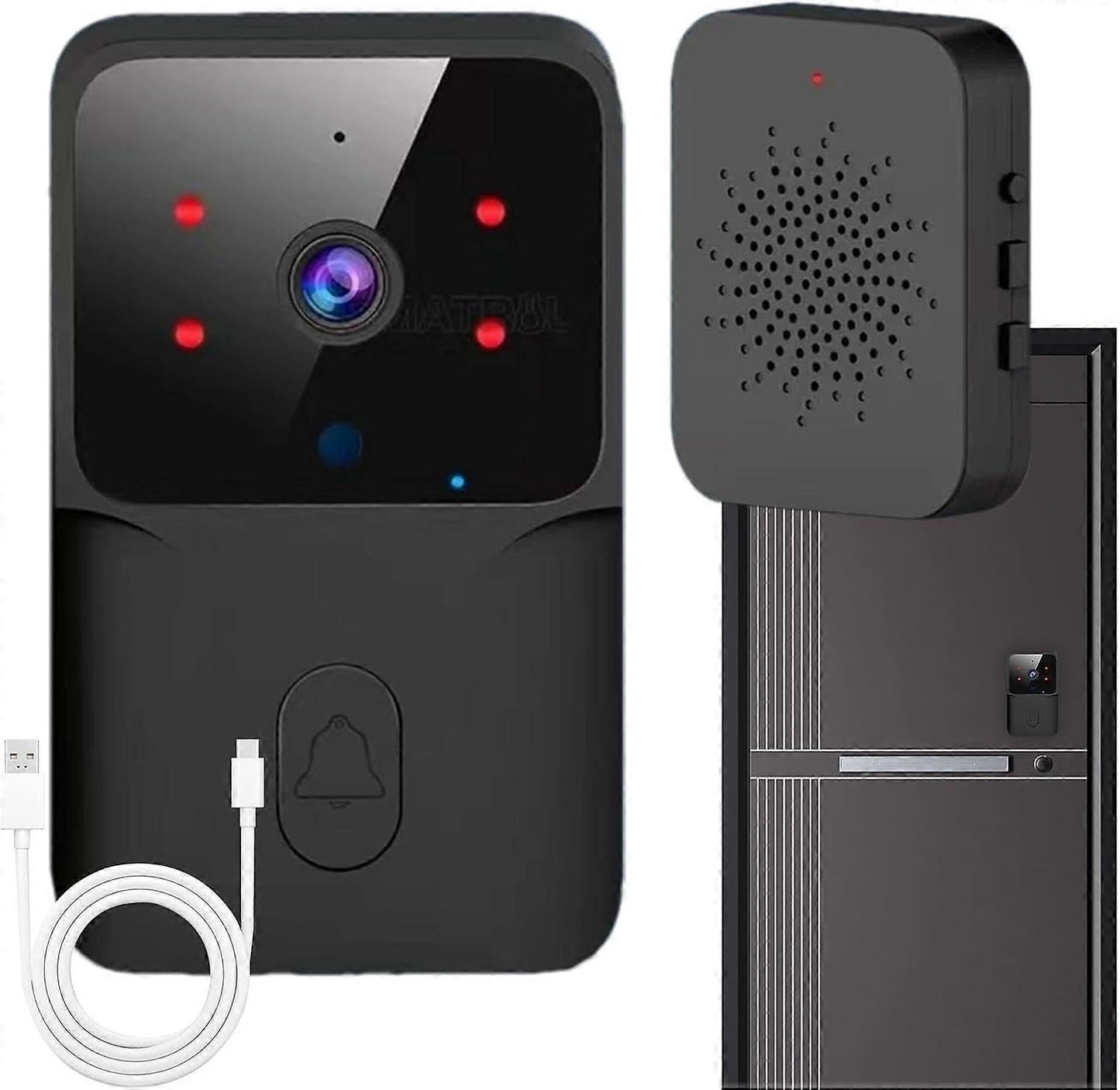 Video Doorbell Camera Battery Wireless | Home & Living