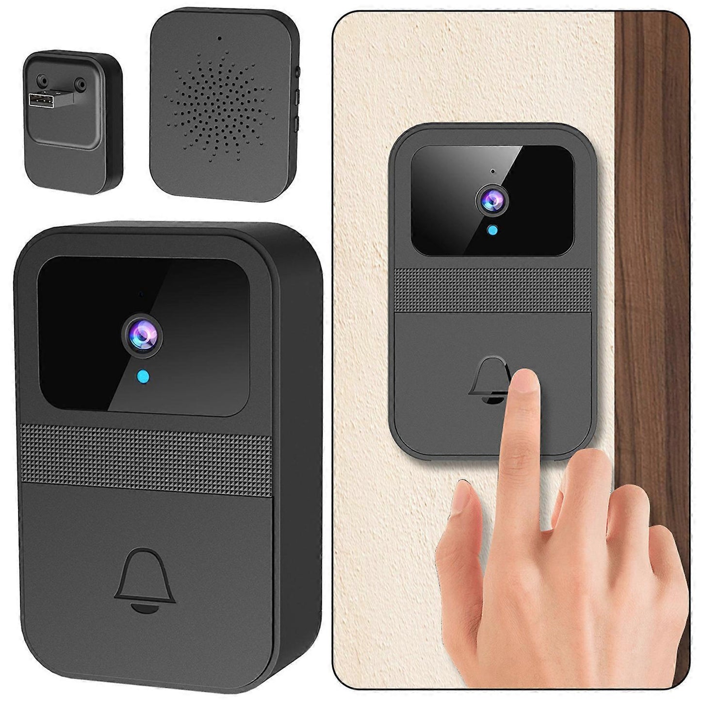Wireless Video Doorbell Two-Way Audio | Home & Living