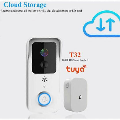 1080P Wireless Video Doorbell Indoor Chime | Home & Living