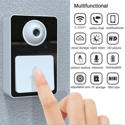 Wireless Video Doorbell Camera Rechargeable | Home & Living