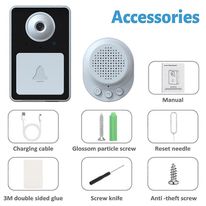 Wireless Video Doorbell Camera Rechargeable | Home & Living