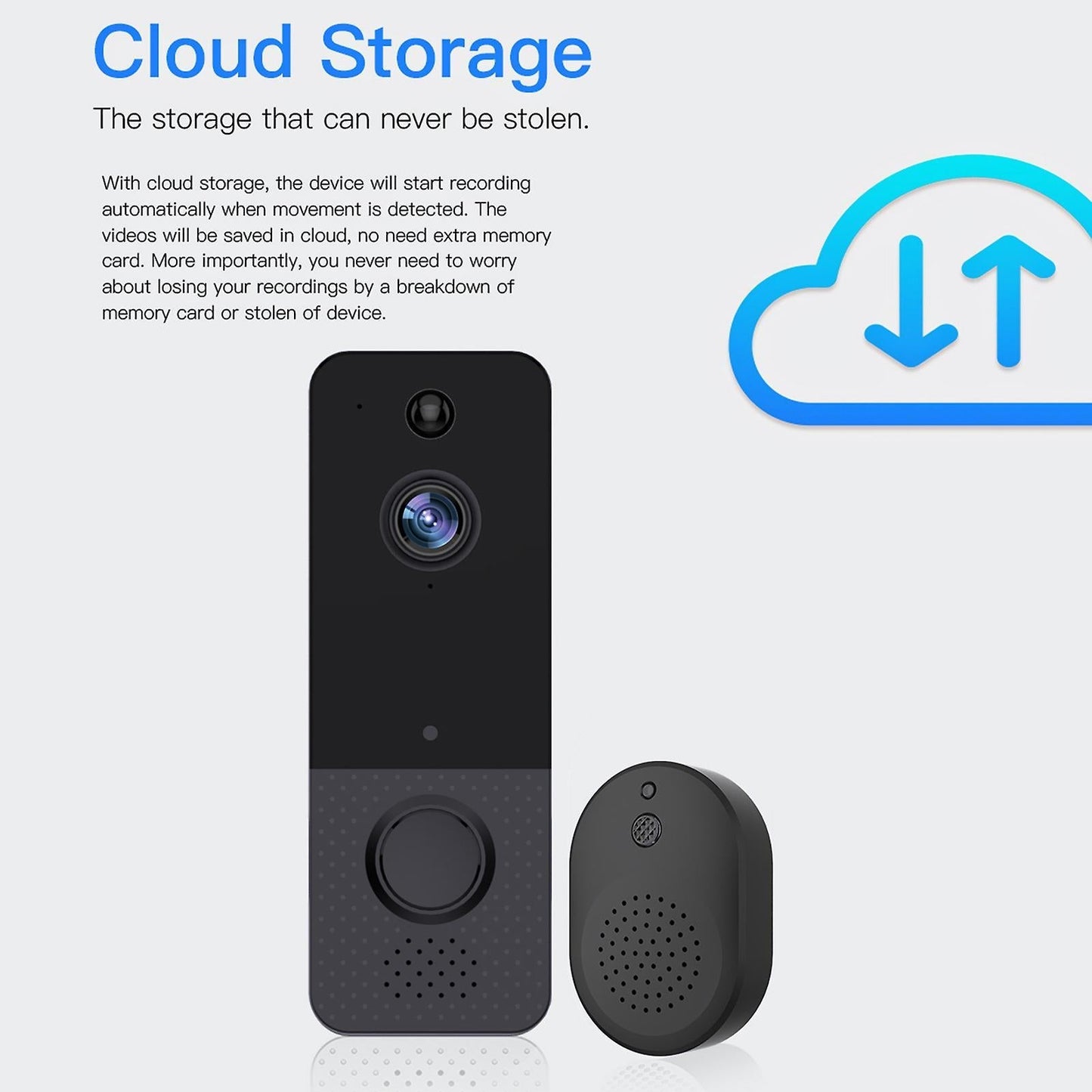 WiFi Video Doorbell Camera Indoor Chime | Home & Living