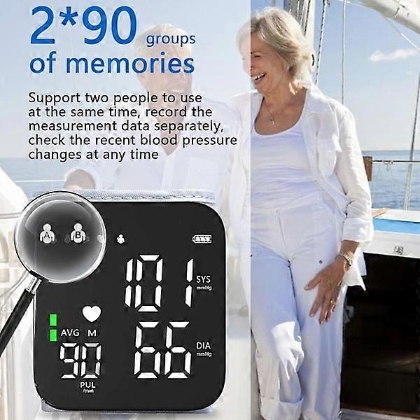Wrist Blood Pressure Monitor LED Screen | Home & Living