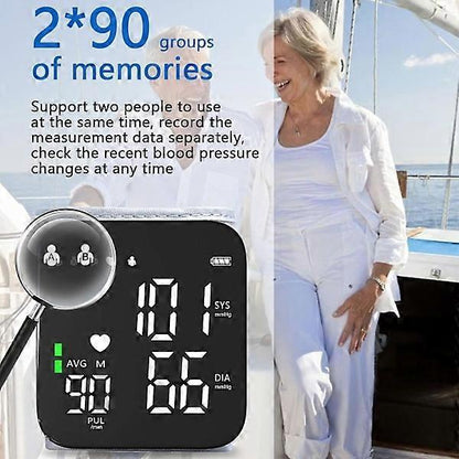 Wrist Blood Pressure Monitor LED Screen | Home & Living