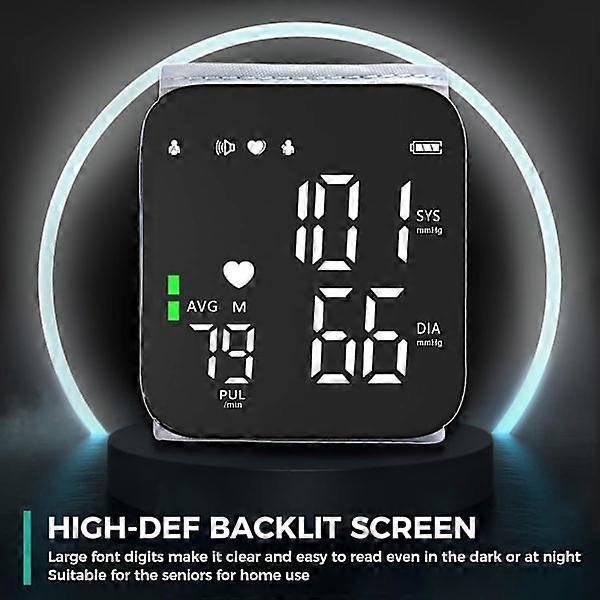 Wrist Blood Pressure Monitor LED Screen | Home & Living