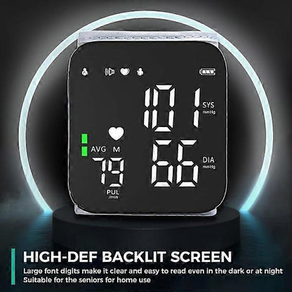Wrist Blood Pressure Monitor LED Screen | Home & Living