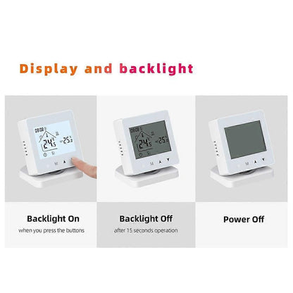 Smart Wireless Thermostat Gas Boiler Programmable | Home & Living