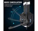 Gaming Headset Noise Cancelling Over Ear LED Mic | Home & Living