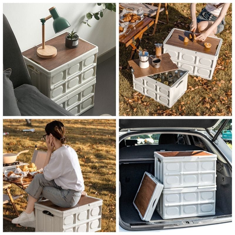 Folding Storage Box Portable 54x36x29cm
