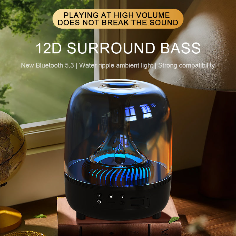 Portable Bluetooth Speaker RGB Ambient Light | HomeAndLiving