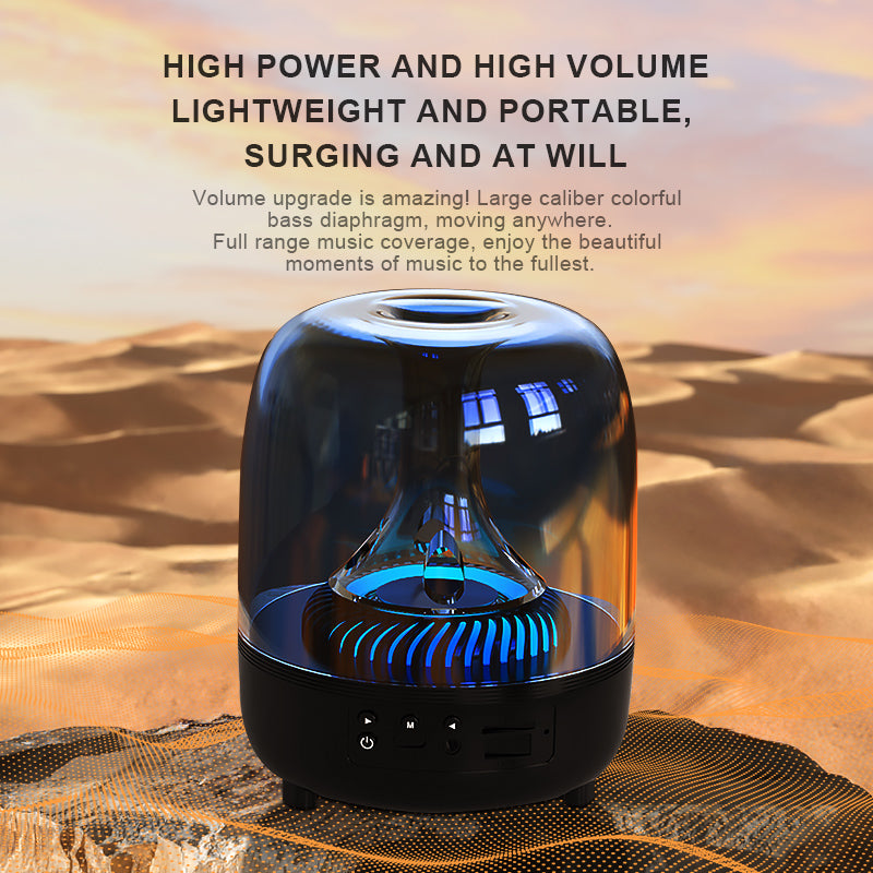 Portable Bluetooth Speaker RGB Ambient Light | HomeAndLiving
