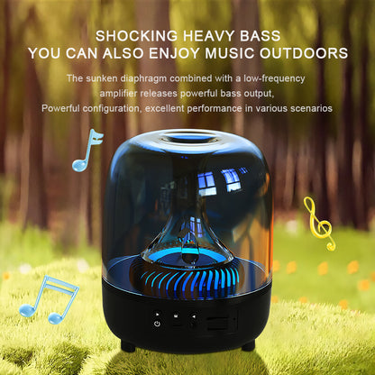 Portable Bluetooth Speaker RGB Ambient Light | HomeAndLiving