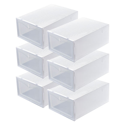 Shoe Storage Box Large White 33x23x13cm