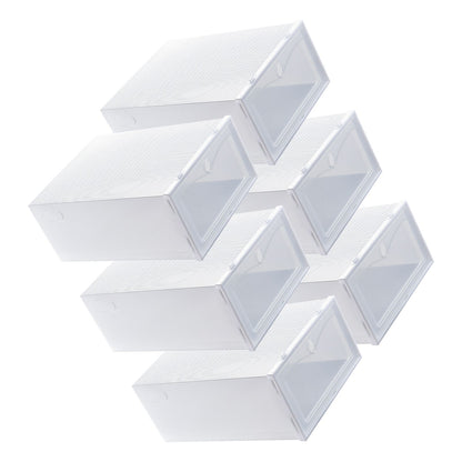 Shoe Storage Box Large White 33x23x13cm