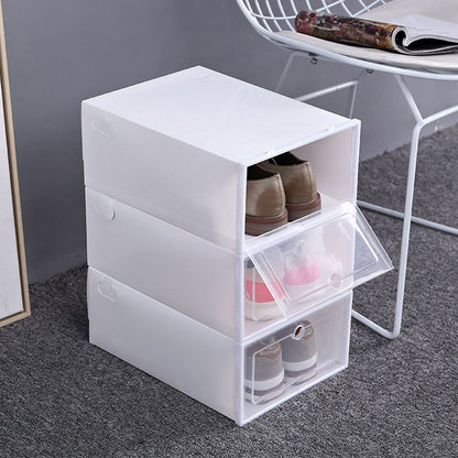 Shoe Storage Box Large White 33x23x13cm