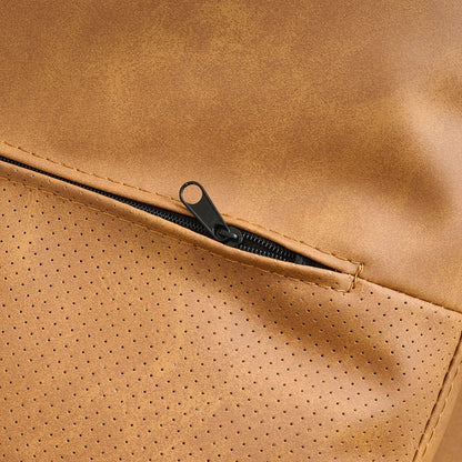 Deep Seated Brown Sofa