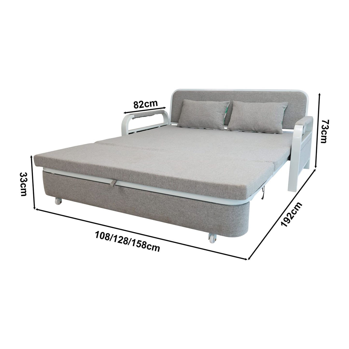 2 In 1 sofa bed, view 9