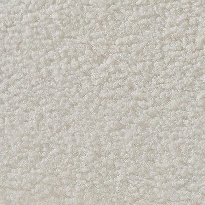 Corner Sofa Teddy Fabric Black
