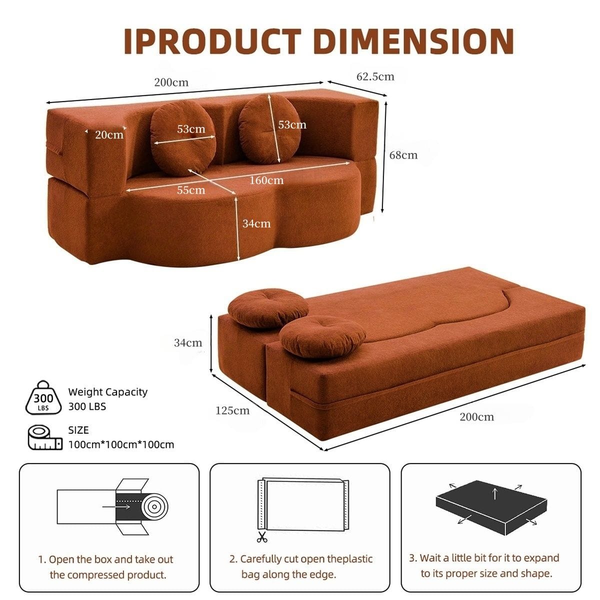 Grey Velvet Sofa Bed