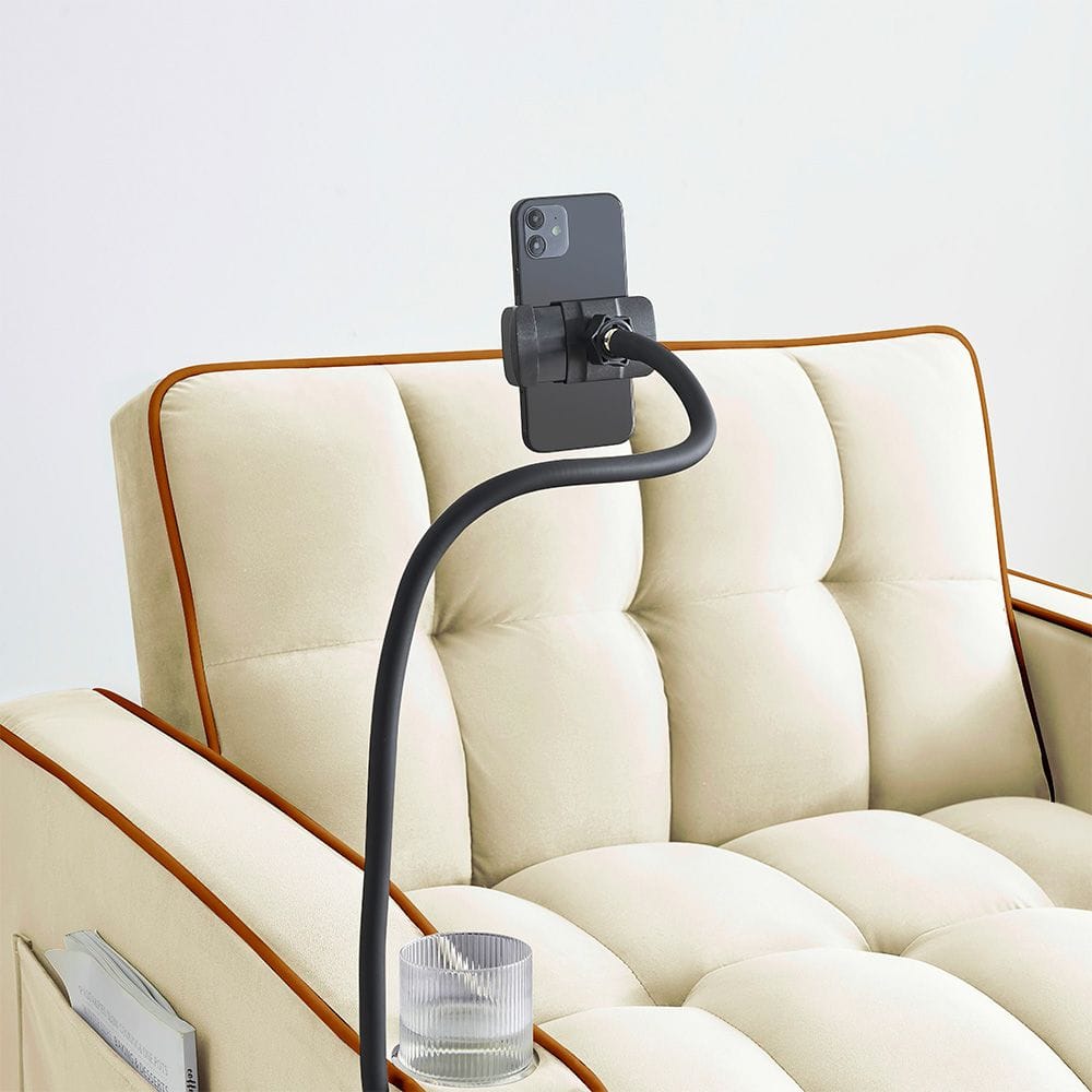 Single Sofa Bed Velvet
