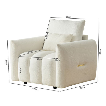 Modern Black Sofa Chair