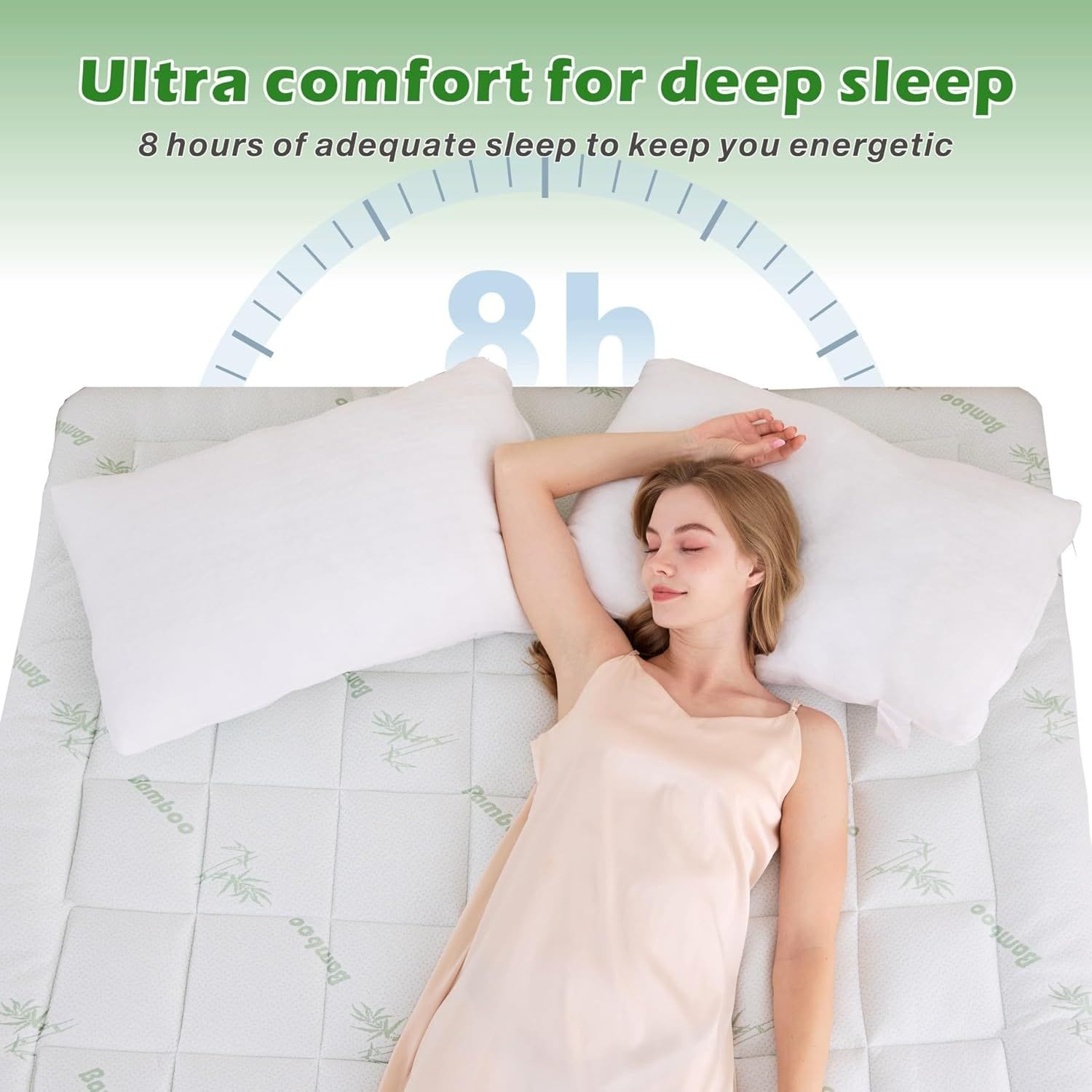 Green mattress 182x203cm, view 7