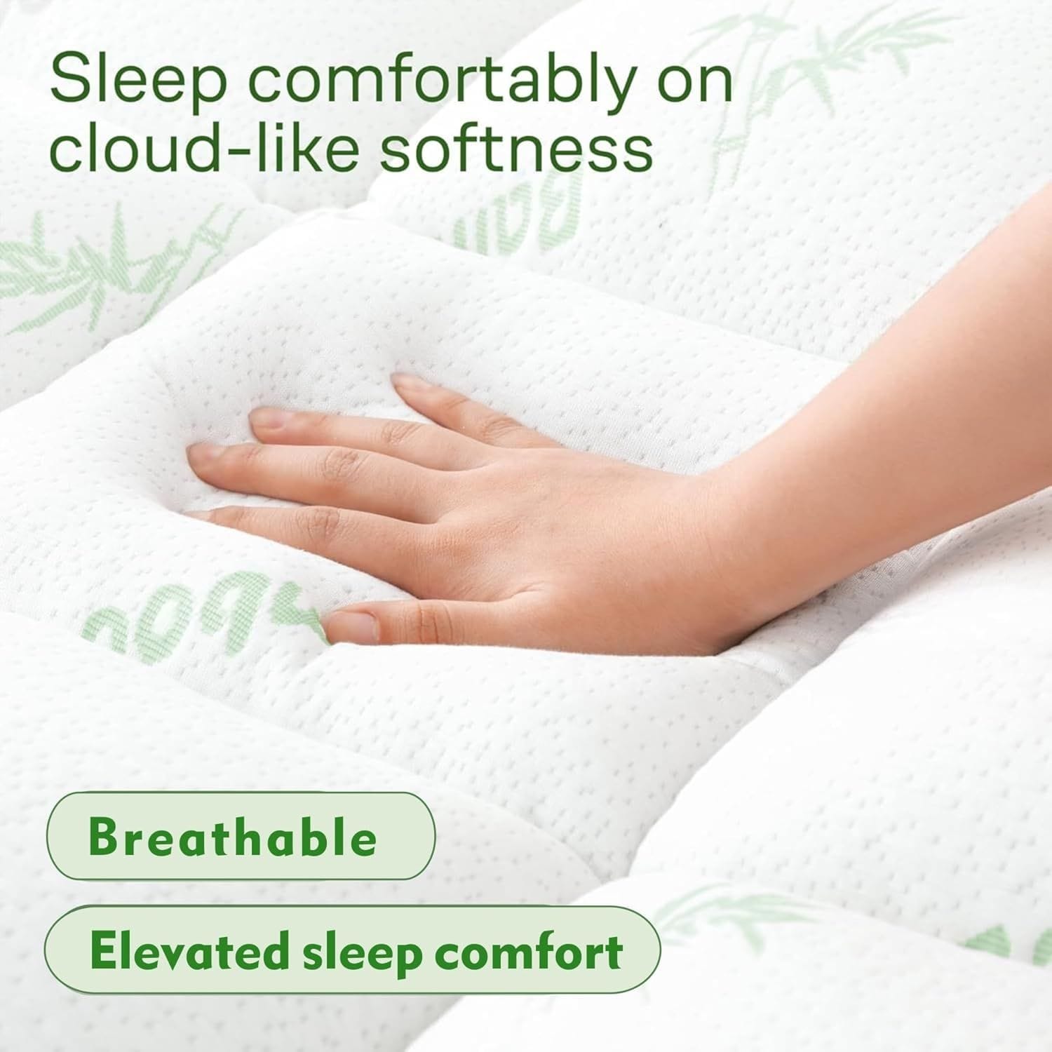 Green mattress 203x203cm, view 6