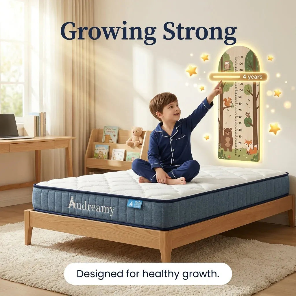 Kids Single Mattress Cool Gel Support 190x91x15cm