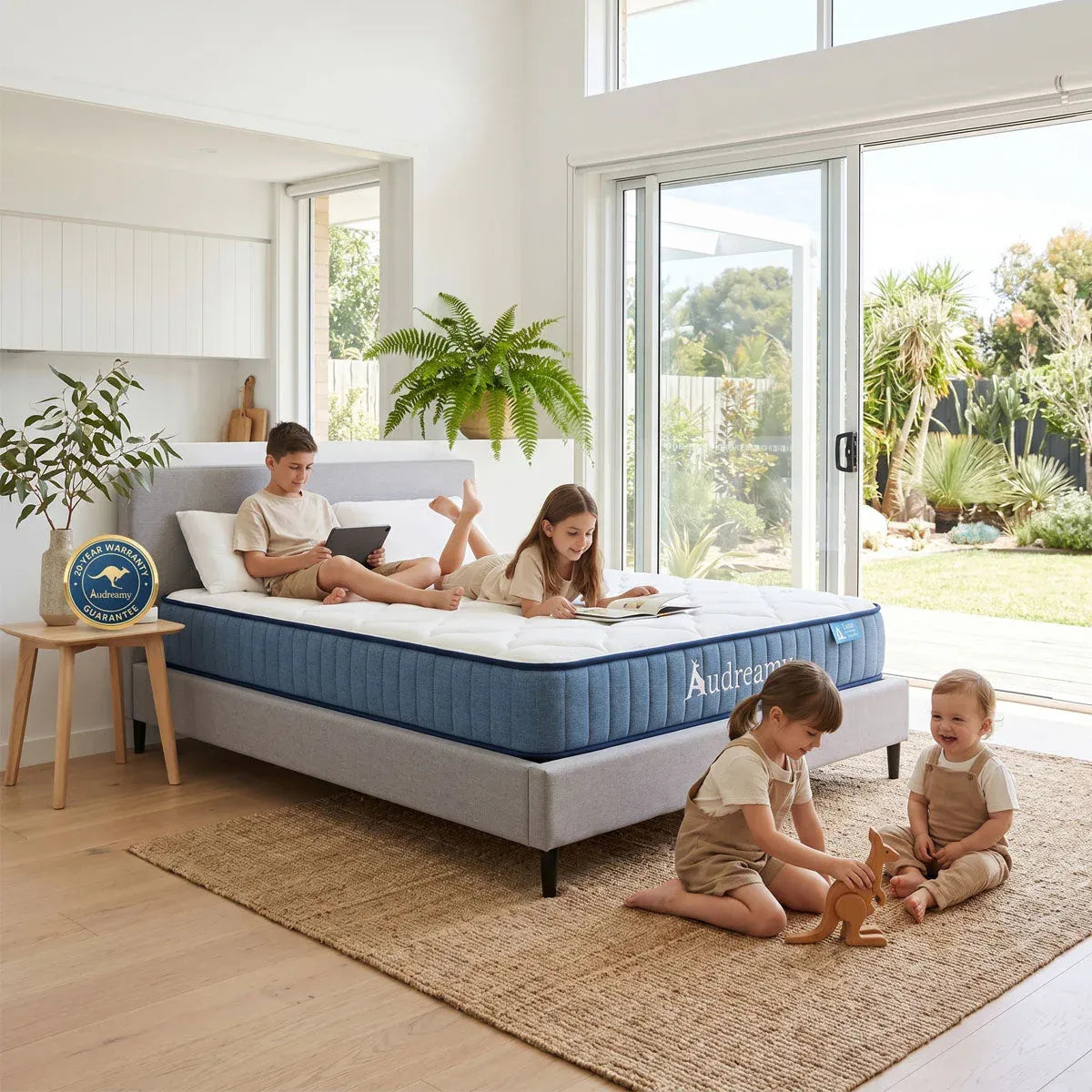 Kids Single Mattress Cool Gel Support 190x91x15cm