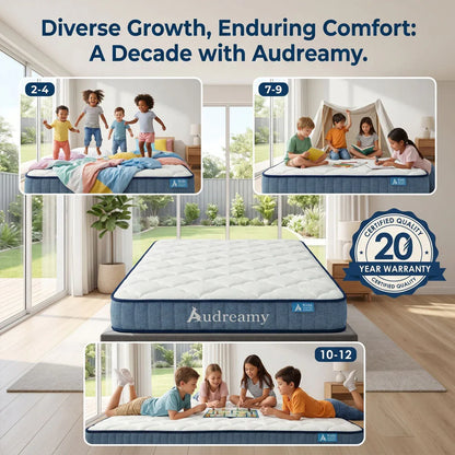Kids Single Mattress Cool Gel Support 190x91x15cm