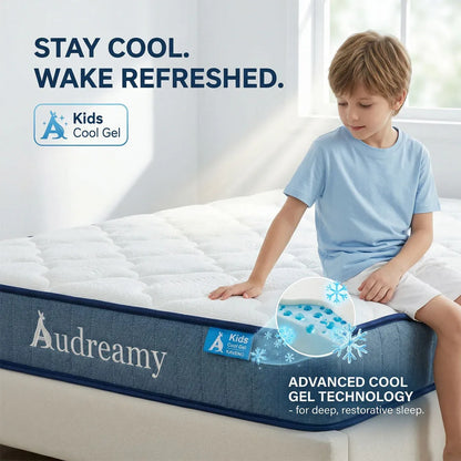 Kids Single Mattress Cool Gel Support 190x91x15cm