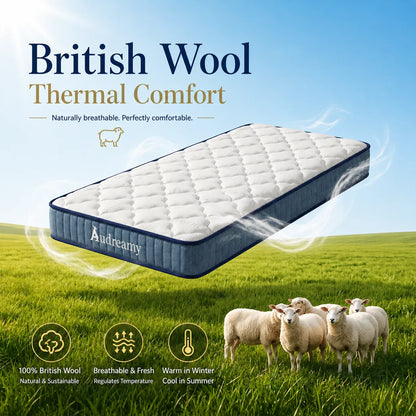 Kids Single Mattress Cool Gel Support 190x91x15cm
