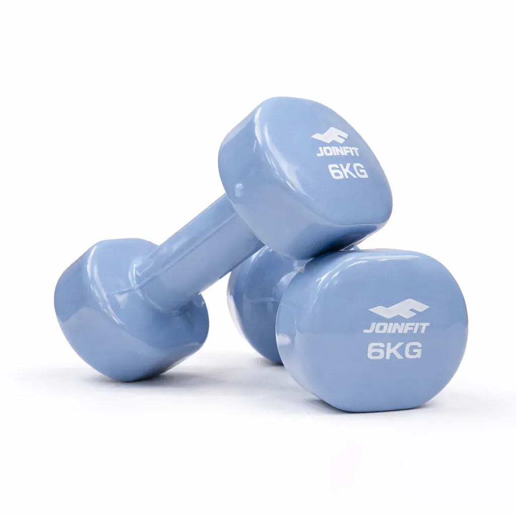 Dumbbells 6kg Vinyl Coated